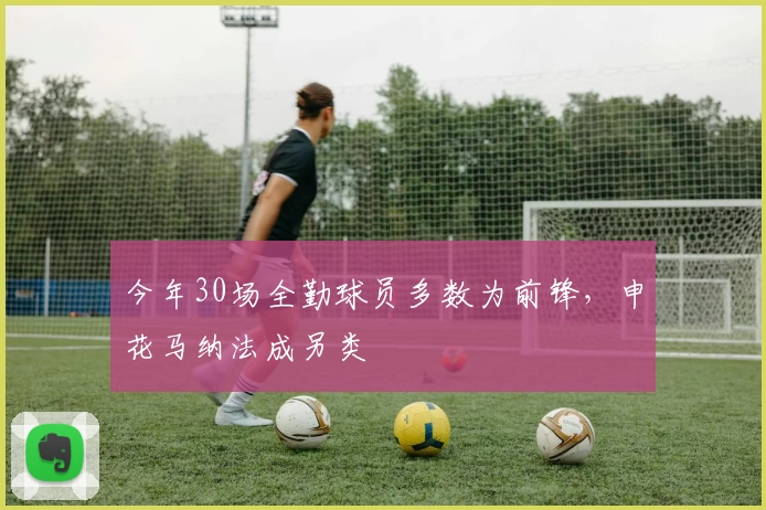 今年30场全勤球员多数为前锋，申花马纳法成另类